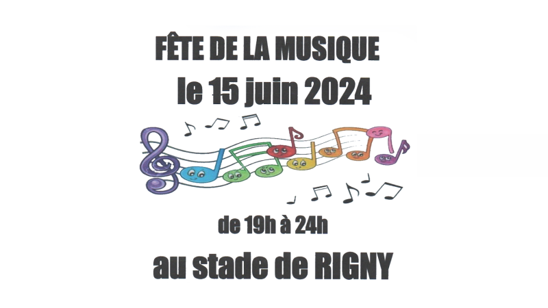 Fête de la musique 2024 à Rigny